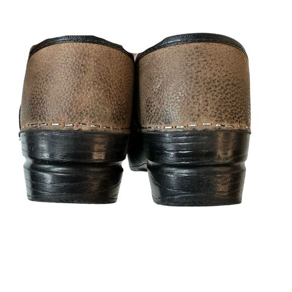 Sanita Brown Leather Mules - Picture 15 of 16